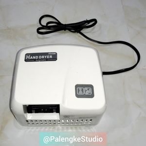 FastDry HK-1800PA Automatic Hand Dryer, White ABS Plastic Cover, 110-120V